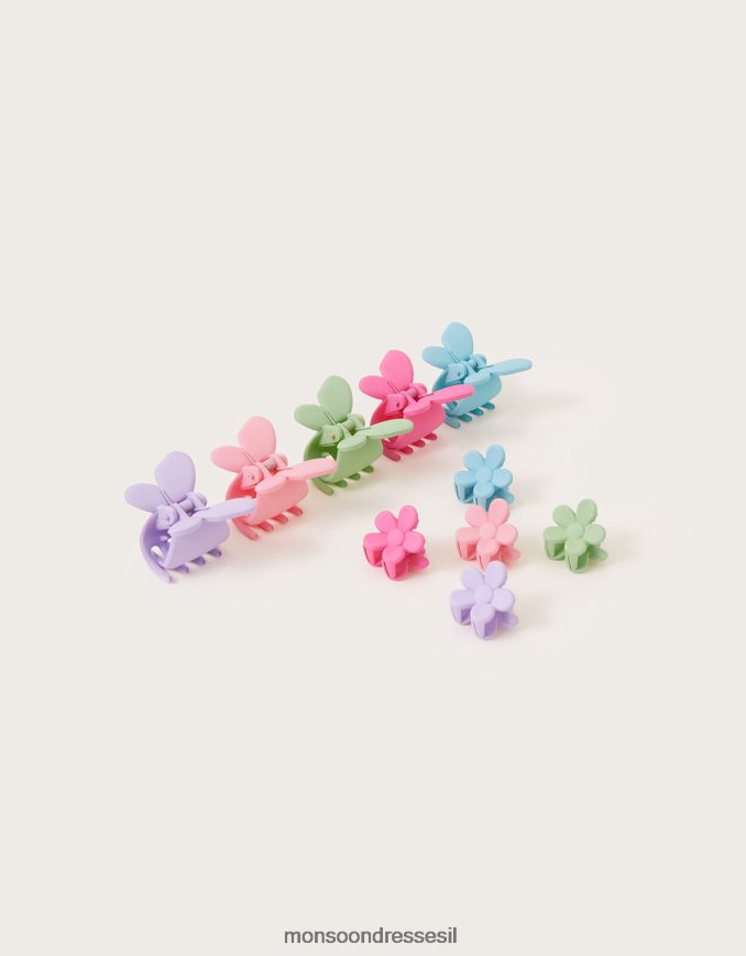 אבזר Monsoon אטבי טופר מט חבילה של 10 חַם ילדה HTJ0TZ2513