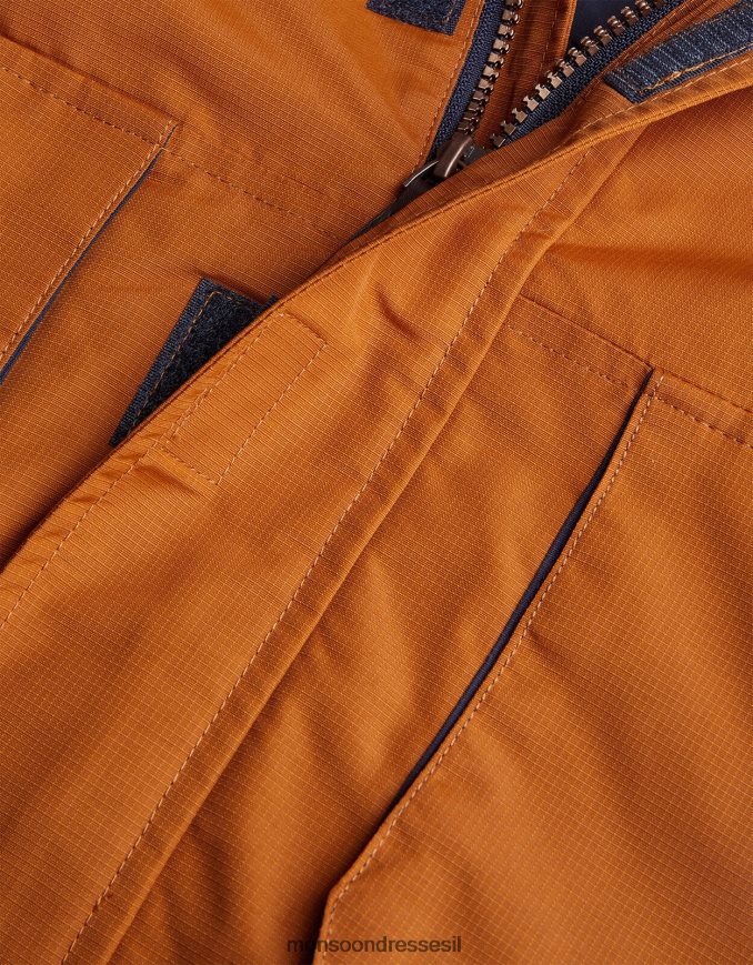 הַלבָּשָׁה Monsoon מעיל פארקה ג'ילט 2 ב-1 חום יֶלֶד HTJ0TZ2220