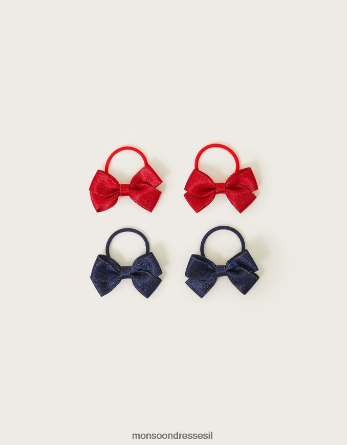 אבזר Monsoon סרטי קשת מיני לבית ספר 4 חבילה מְעוּדָן ילדה HTJ0TZ2467