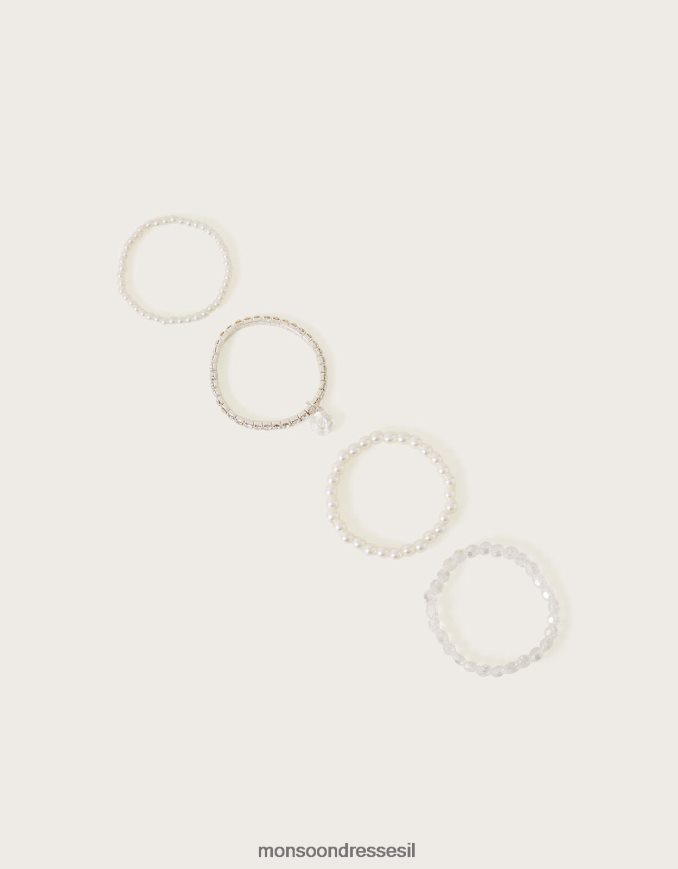 אבזר Monsoon צמידי שושבינה מארז 4 אופנה ילדה HTJ0TZ2576