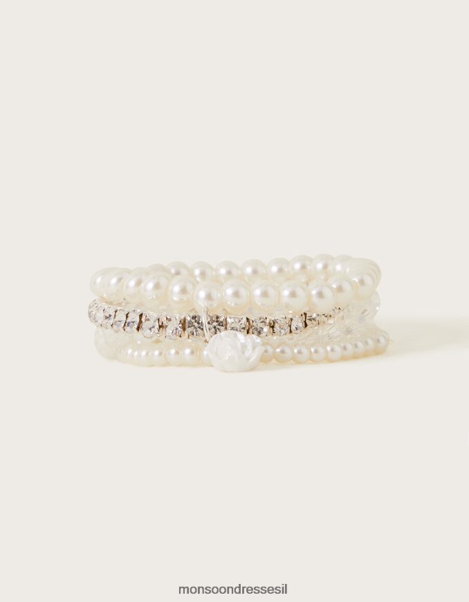 אבזר Monsoon צמידי שושבינה מארז 4 אופנה ילדה HTJ0TZ2576