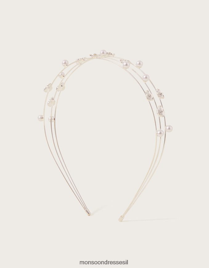 אבזר Monsoon רצועת ראש רב חוטית של Diamonde מסוגנן ילדה HTJ0TZ2485