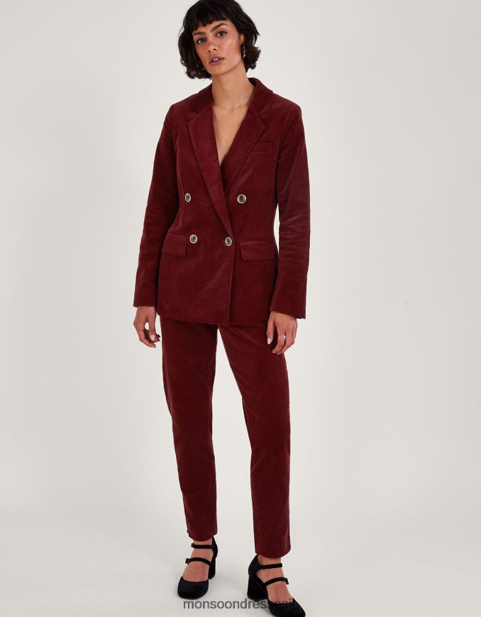 הַלבָּשָׁה Monsoon ג'סטין בלייזר חבל כפול נְחוֹשֶׁת נשים HTJ0TZ111