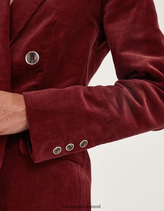 הַלבָּשָׁה Monsoon ג'סטין בלייזר חבל כפול נְחוֹשֶׁת נשים HTJ0TZ111