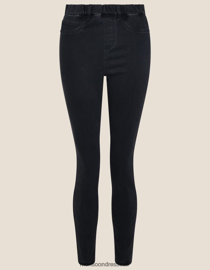 הַלבָּשָׁה Monsoon ג'ינג'י פרמיום-טאץ' של ג'ייני שָׁחוֹר נשים HTJ0TZ1147