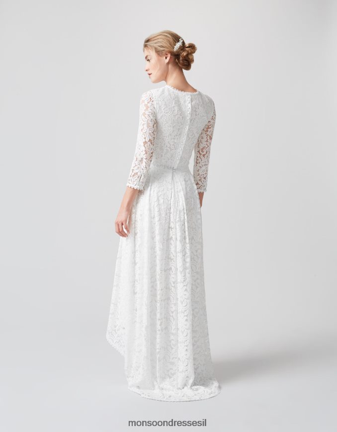 הַלבָּשָׁה Monsoon דומיניקה חצאית כלה שֶׁנהָב נשים HTJ0TZ1164