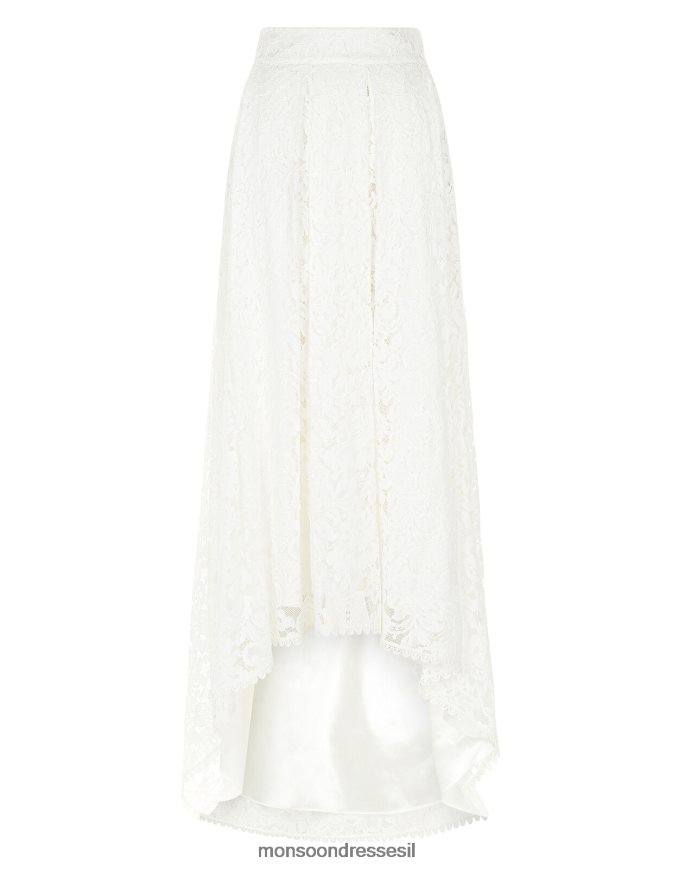 הַלבָּשָׁה Monsoon דומיניקה חצאית כלה שֶׁנהָב נשים HTJ0TZ1164