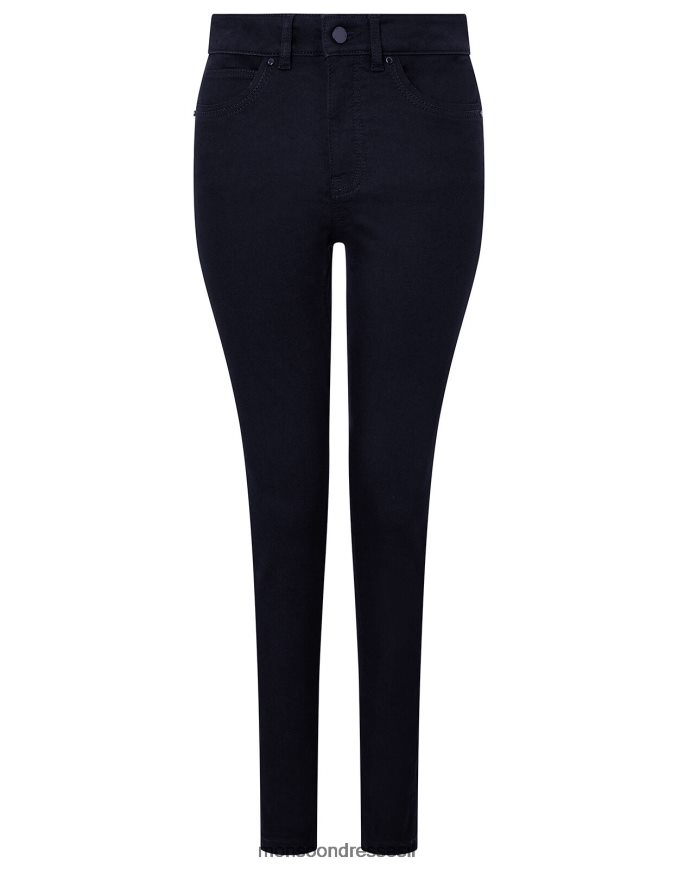 הַלבָּשָׁה Monsoon ג'ינס נדין באורך רגיל עם כותנה אורגנית כחול (אינדיגו) נשים HTJ0TZ1165