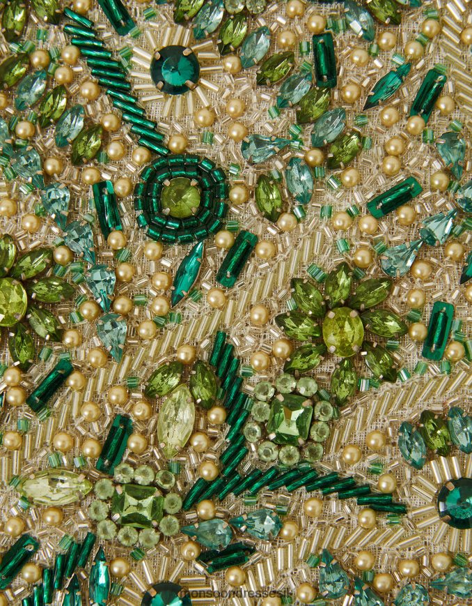 אבזר Monsoon תיק קלאץ' עם חרוזים מְעוּדָן נשים HTJ0TZ1190