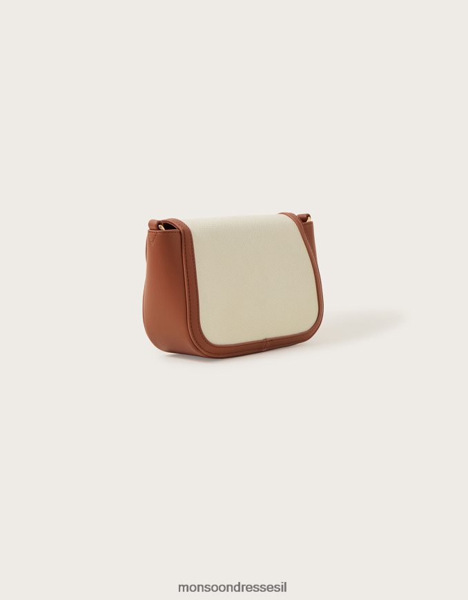 אבזר Monsoon תיק קנבס מוצלב מְעוּדָן נשים HTJ0TZ1191