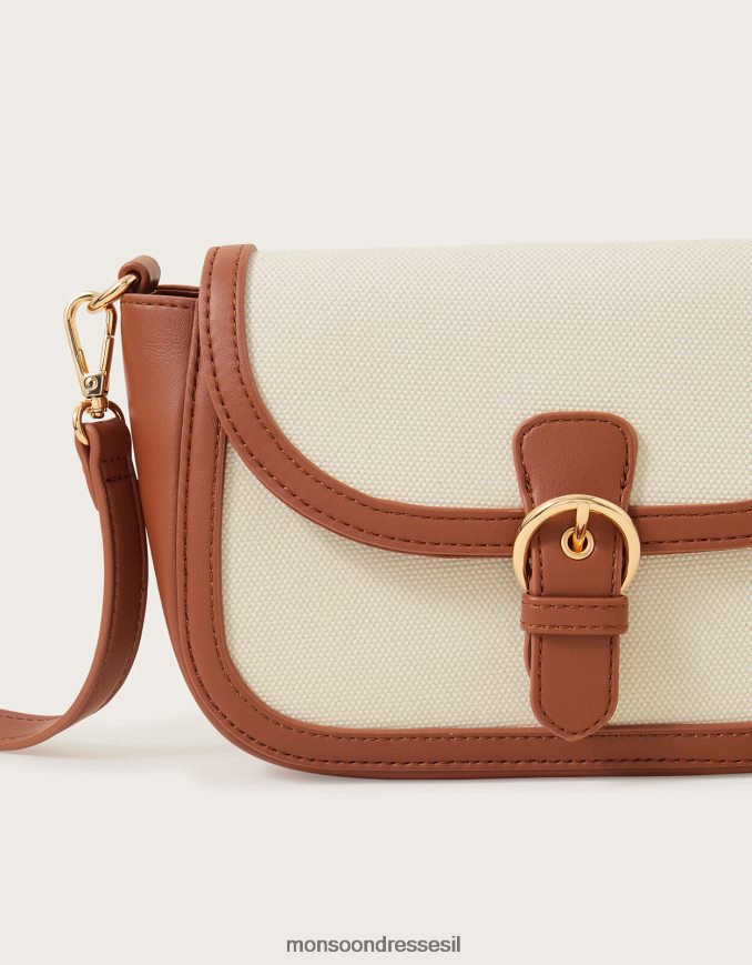 אבזר Monsoon תיק קנבס מוצלב מְעוּדָן נשים HTJ0TZ1191