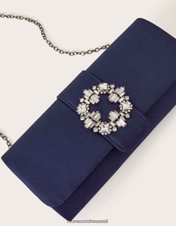 אבזר Monsoon מצמד סאטן פרט סיכה חַם נשים HTJ0TZ1204