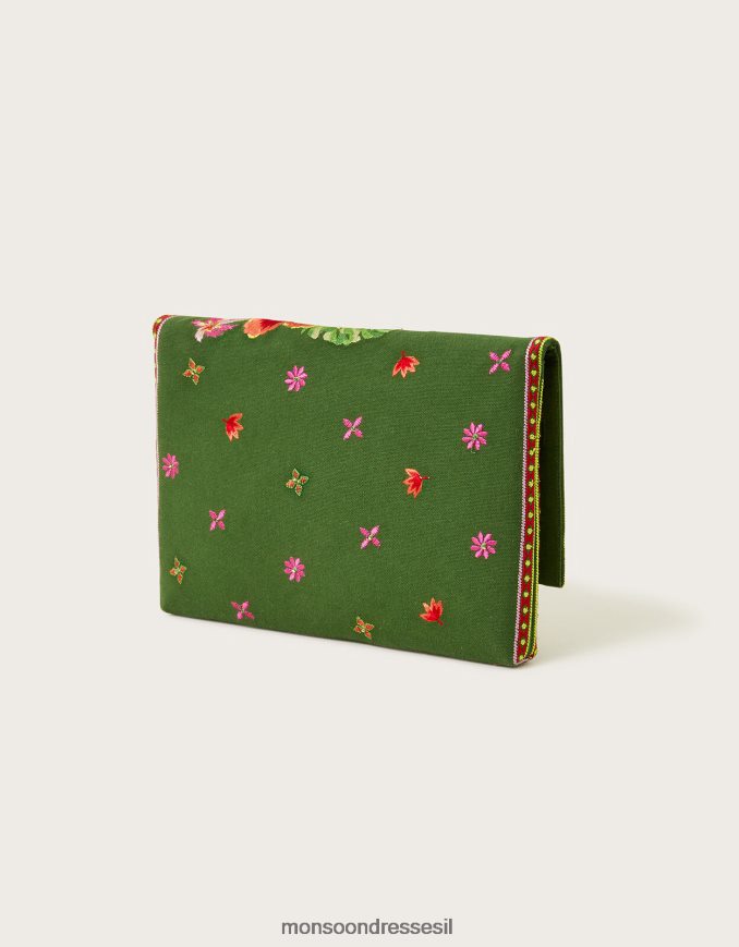 אבזר Monsoon תיק צולב גוף רקום אופנה נשים HTJ0TZ1231