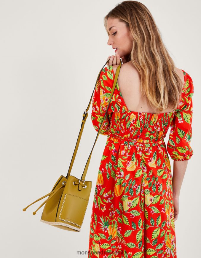 אבזר Monsoon שקית דאפל עם פרטי תפר חַם נשים HTJ0TZ1272