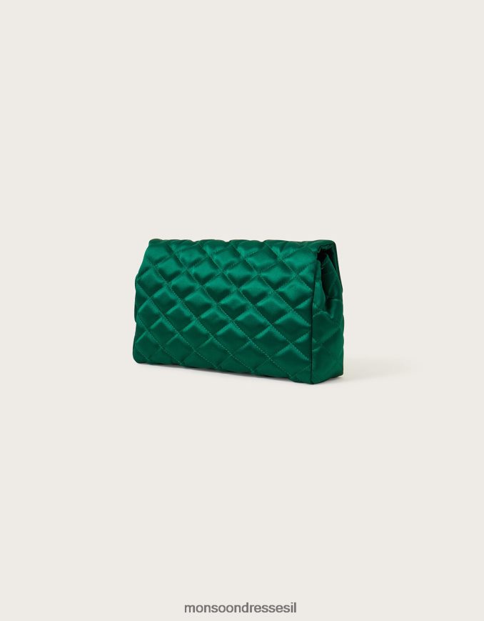 אבזר Monsoon תיק קלאץ' מרופד אופנה נשים HTJ0TZ1283