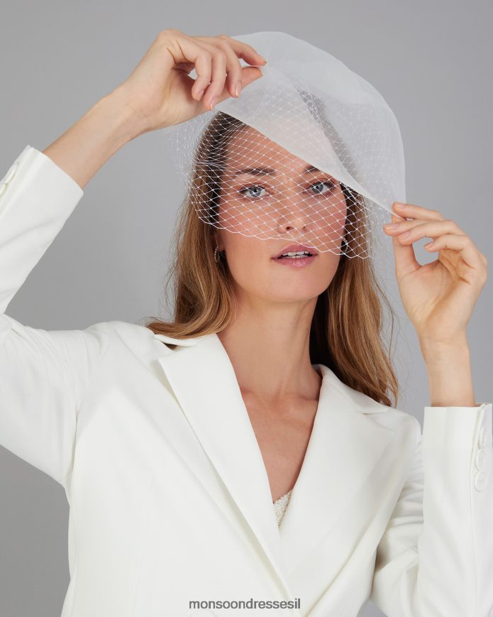 אבזר Monsoon קליפ רעלה רשת כלה חַם נשים HTJ0TZ1292