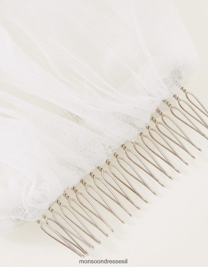 אבזר Monsoon רעלה מעוטרת פרח פנינה מסוגנן נשים HTJ0TZ1296