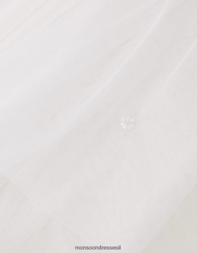 אבזר Monsoon רעלה מעוטרת פרח פנינה מסוגנן נשים HTJ0TZ1296