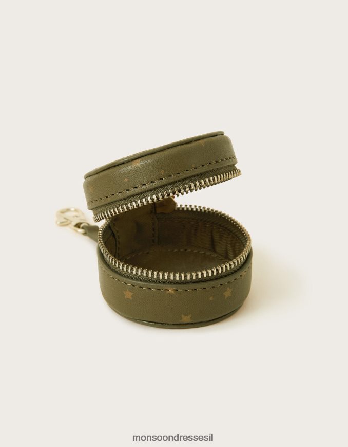 אבזר Monsoon קופסת תכשיטים בינונית כוכבת ירוק נשים HTJ0TZ1316