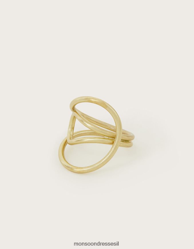 אבזר Monsoon טבעת פרט טוויסט של סיביליה מסוגנן נשים HTJ0TZ1322