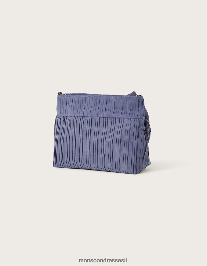 אבזר Monsoon תיק קלאץ' קשת קפלים כְּחוֹל נשים HTJ0TZ1326