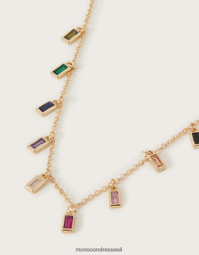 אבזר Monsoon שרשרת רב קסם אבני חן מסוגנן נשים HTJ0TZ1328