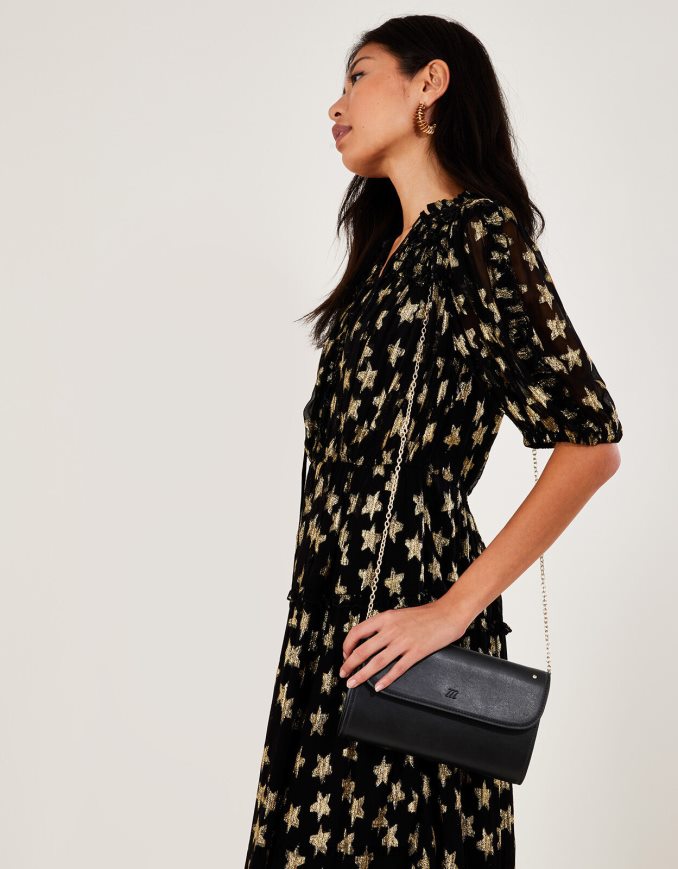 אבזר Monsoon תיק קלאץ' מתקפל אופנה נשים HTJ0TZ1329