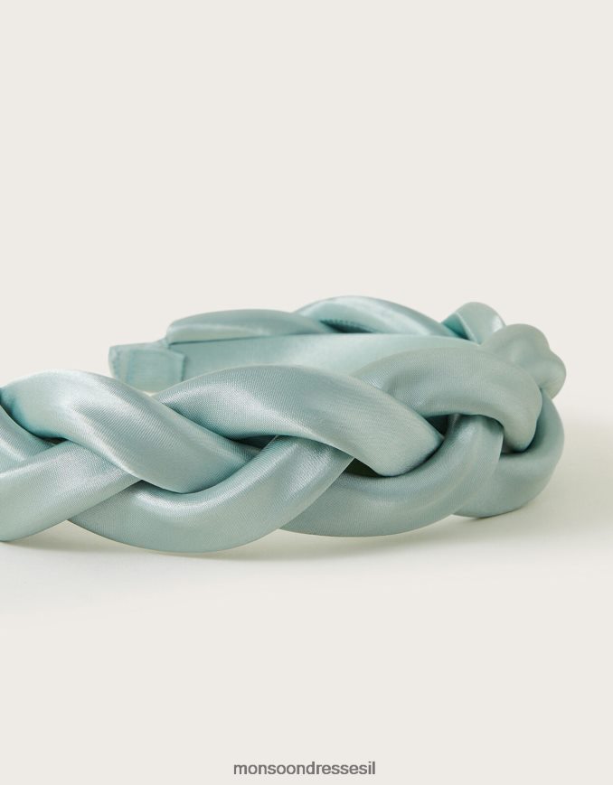 אבזר Monsoon סרט צמה לראש ירוק (מרווה) נשים HTJ0TZ1334