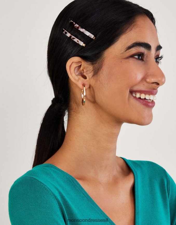 אבזר Monsoon שקופיות לשיער של צב חבילה אופנה נשים HTJ0TZ1341