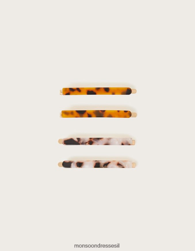 אבזר Monsoon שקופיות לשיער של צב חבילה אופנה נשים HTJ0TZ1341