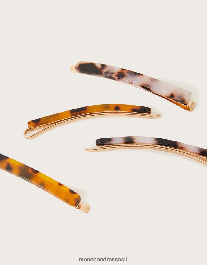 אבזר Monsoon שקופיות לשיער של צב חבילה אופנה נשים HTJ0TZ1341