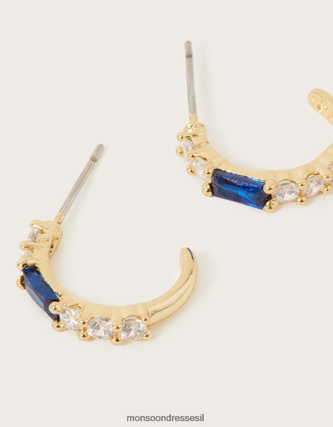 אבזר Monsoon חישוקי האג'י אבני קריסטל מסוגנן נשים HTJ0TZ1343