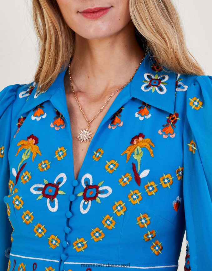 אבזר Monsoon שרשרת קסם של פתית שלג אופנה נשים HTJ0TZ1346