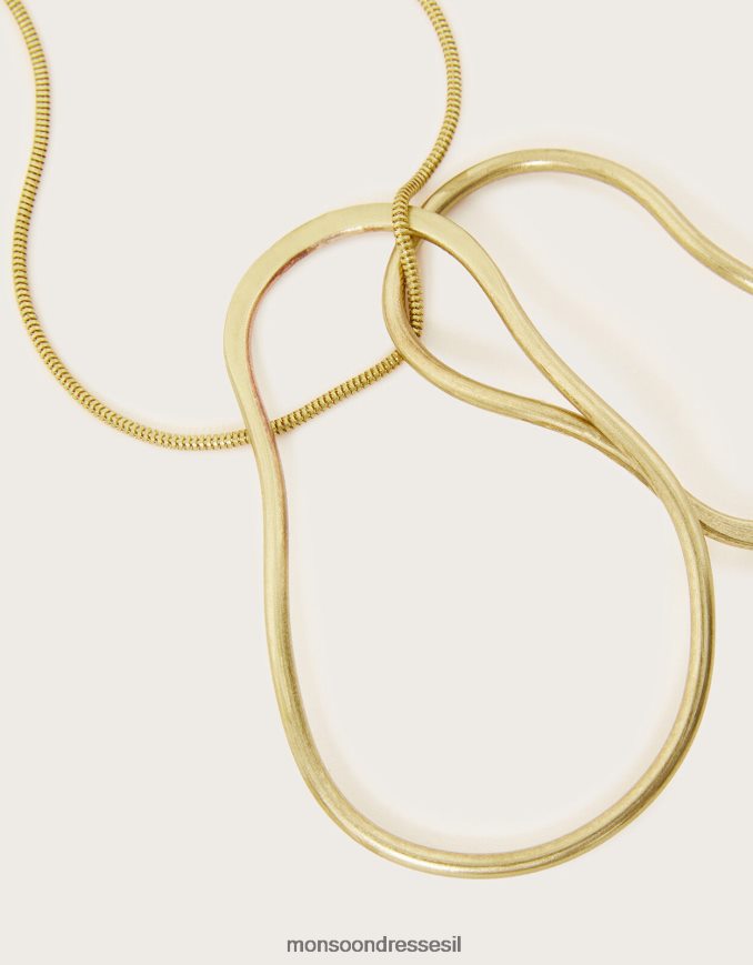 אבזר Monsoon שרשרת טוויסט של סיביליה אופנה נשים HTJ0TZ1354