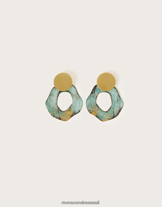 אבזר Monsoon עגילי דיסק סיביליה חַם נשים HTJ0TZ1356