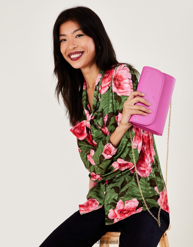 אבזר Monsoon תיק קלאץ' מתקפל מְעוּדָן נשים HTJ0TZ1377