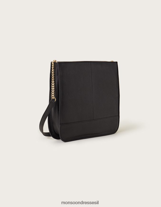 אבזר Monsoon תיק עור גדול לרוחב גוף מְעוּדָן נשים HTJ0TZ1397