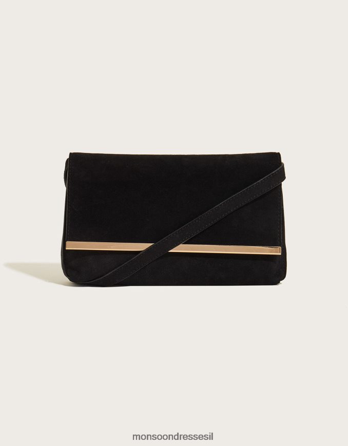 אבזר Monsoon תיק צולב גוף בסרגל זהב מעור מסוגנן נשים HTJ0TZ1409