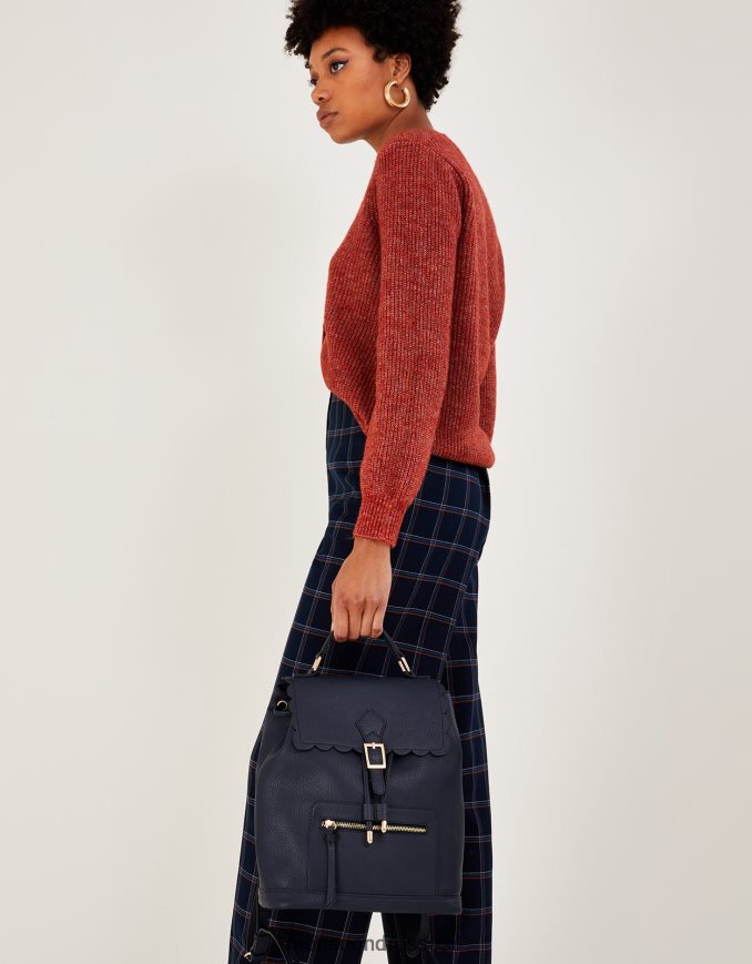 אבזר Monsoon תיק גב צדפות כחול (צי) נשים HTJ0TZ1418