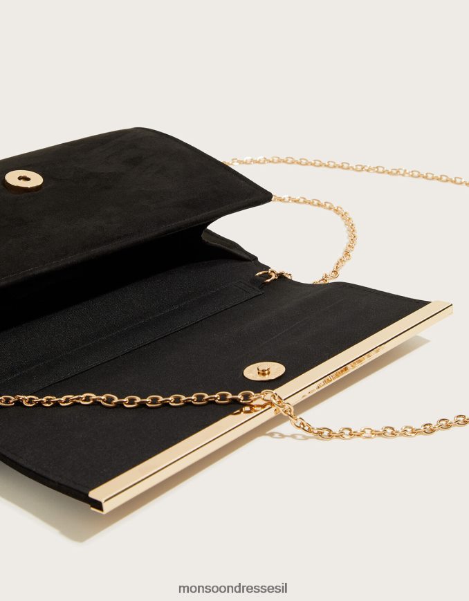 אבזר Monsoon תיק קלאץ' לאירוע קפלים מְעוּדָן נשים HTJ0TZ1420