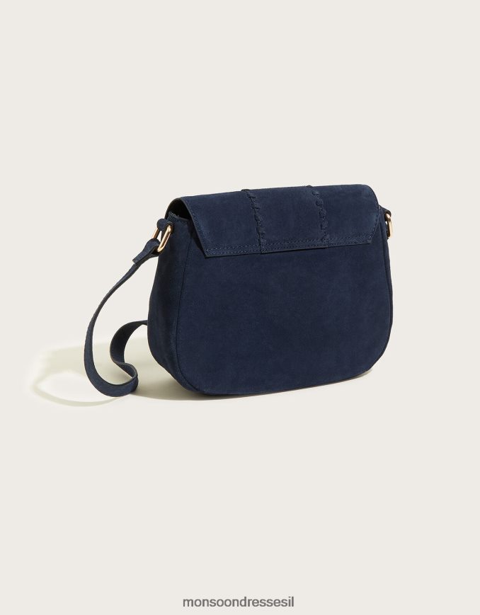 אבזר Monsoon תיק מוצלב עם חישוק אוכף זמש חַם נשים HTJ0TZ1424