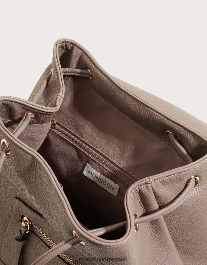 אבזר Monsoon תיק גב צדפות אפור נשים HTJ0TZ1425