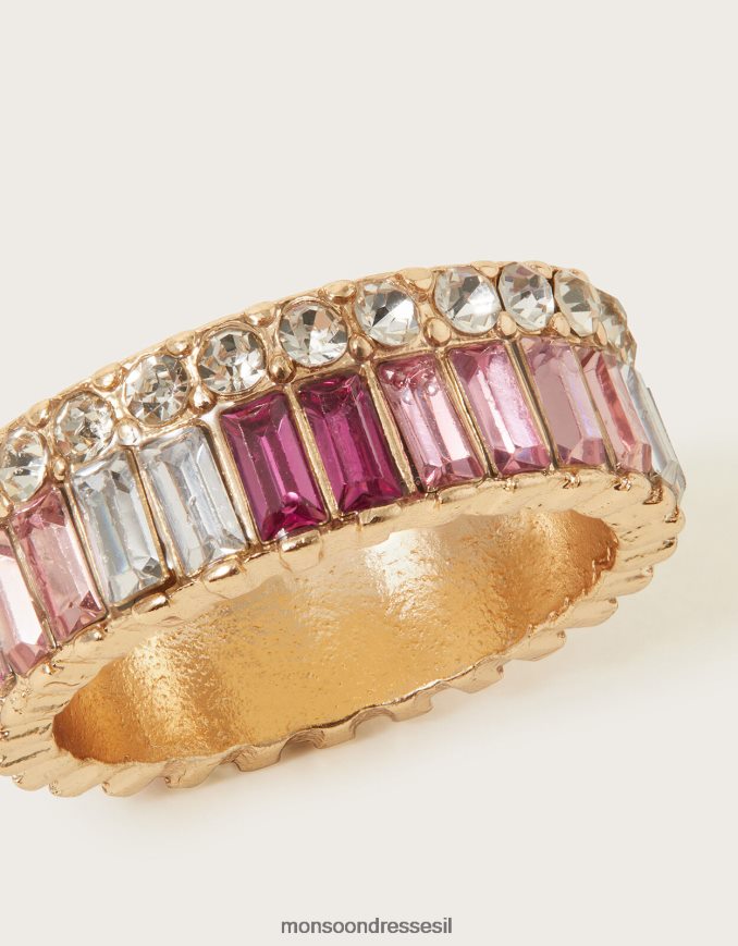 אבזר Monsoon טבעת אבן חן זהב נשים HTJ0TZ1436