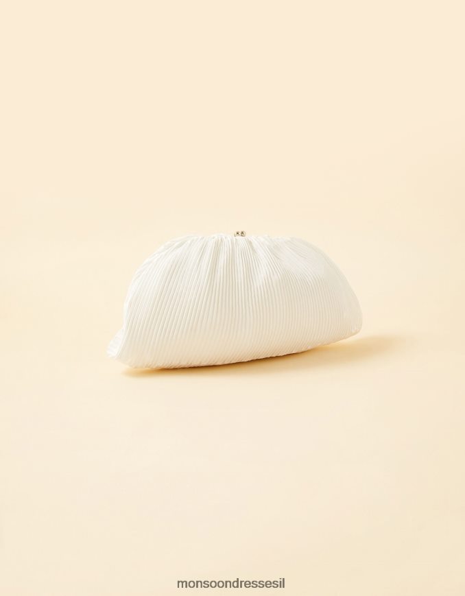 אבזר Monsoon תיק קלאץ' כלה משופשף מסוגנן נשים HTJ0TZ1440