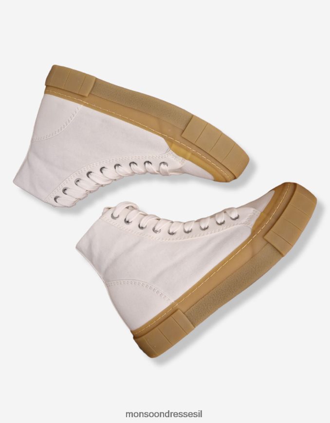 הַנעָלָה Monsoon חדשות טובות מאמנים גבוהים לבן נשים HTJ0TZ1492