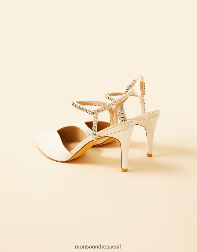 הַנעָלָה Monsoon עקבי כלה מחודדים עם עיטור יהלומים שֶׁנהָב נשים HTJ0TZ1540