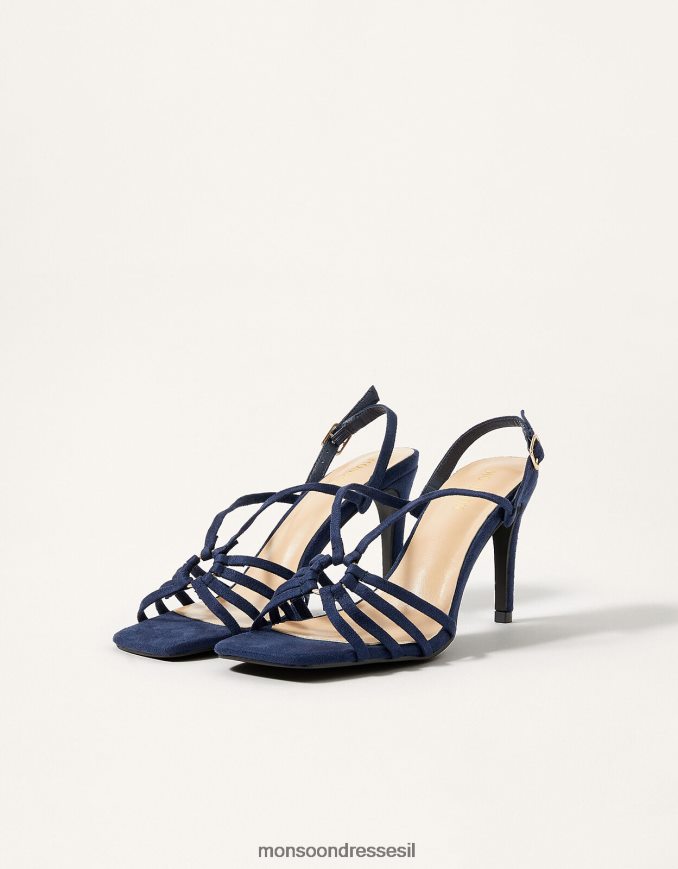 הַנעָלָה Monsoon בקושי יש עקבים פירוט טבעת כחול (צי) נשים HTJ0TZ1543