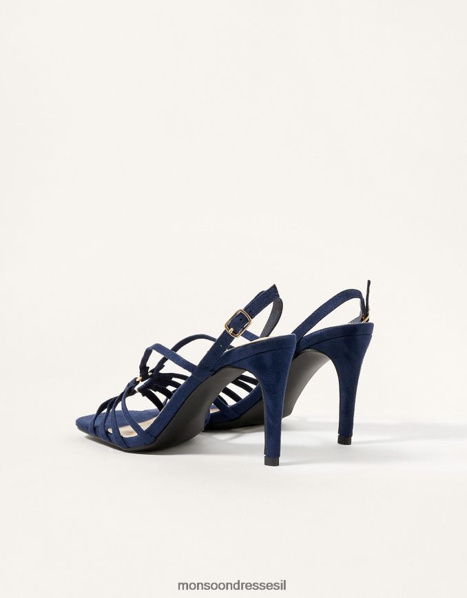 הַנעָלָה Monsoon בקושי יש עקבים פירוט טבעת כחול (צי) נשים HTJ0TZ1543