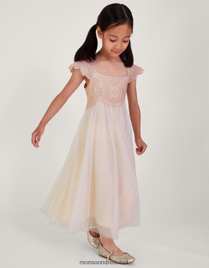 הַלבָּשָׁה Monsoon שמלה רקומה של אסטלה וָרוֹד ילדה HTJ0TZ1579