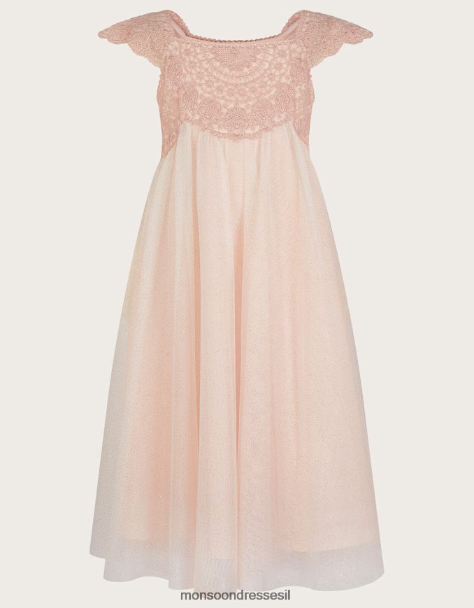 הַלבָּשָׁה Monsoon שמלה רקומה של אסטלה וָרוֹד ילדה HTJ0TZ1579